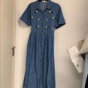 GS Denim Dress Size Large